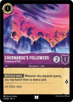 Chernabog's Followers - Creatures of Evil, Into the Inklands