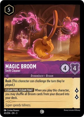 Magic Broom - Swift Cleaner, Into the Inklands