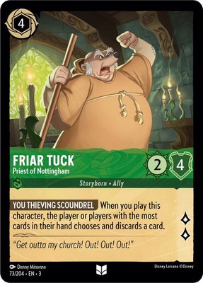 Friar Tuck - Priest of Nottingham, Into the Inklands