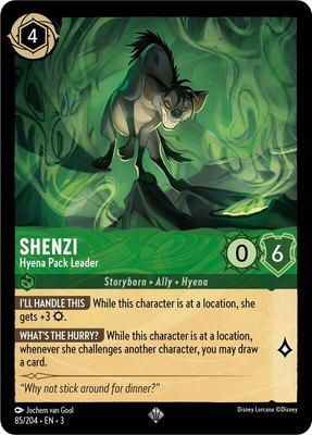 Shenzi - Hyena Pack Leader, Into the Inklands