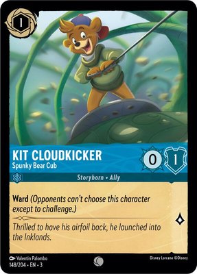 Kit Cloudkicker - Spunky Bear Cub, Into the Inklands
