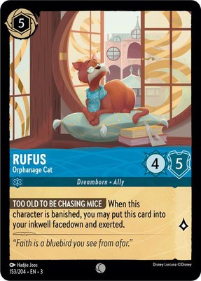 Rufus - Orphanage Cat, Into the Inklands