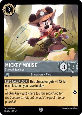 Mickey Mouse - Stalwart Explorer, Into the Inklands