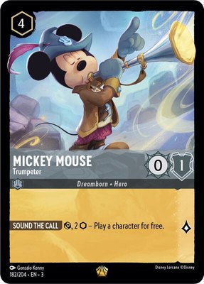 Mickey Mouse - Trumpeter, Into the Inklands
