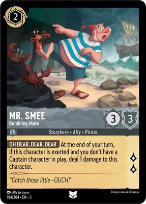 Mr. Smee - Bumbling Mate, Into the Inklands
