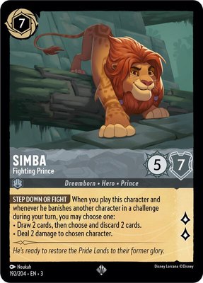 Simba - Fighting Prince, Into the Inklands