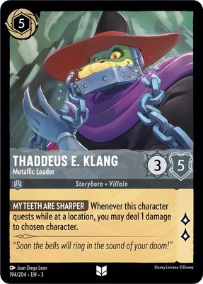 Thaddeus E. Klang - Metallic Leader, Into the Inklands