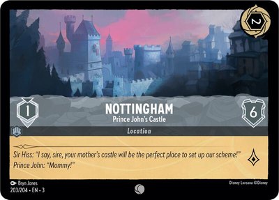 Nottingham - Prince John's Castle, Into the Inklands