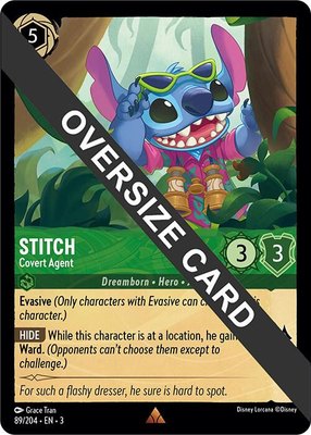 Stitch - Covert Agent (Oversized), Into the Inklands