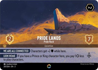 Pride Lands - Pride Rock (Enchanted), Into the Inklands