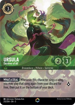 Ursula - Deceiver of All (Enchanted), Into the Inklands