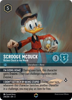 Scrooge McDuck - Richest Duck in the World (Enchanted), Into the Inklands