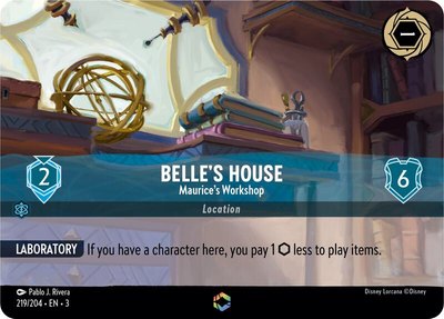 Belle's House - Maurice's Workshop (Enchanted), Into the Inklands