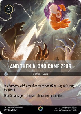 And Then Along Came Zeus (Enchanted), Into the Inklands