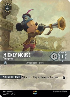 Mickey Mouse - Trumpeter (Enchanted), Into the Inklands
