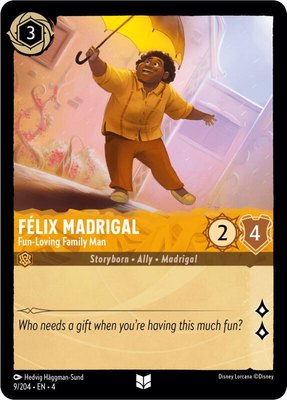 Felix Madrigal - Fun-Loving Family Man, Ursula's Return
