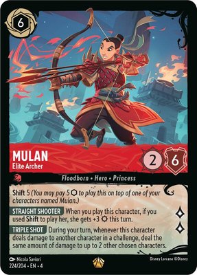 Mulan - Elite Archer (224/204), Illumineer's Quest: Deep Trouble