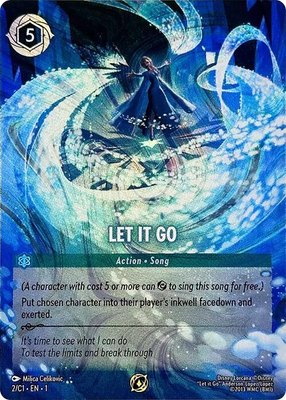 Let It Go (Disney Lorcana Challenge Top 128), Disney Lorcana Promo Cards