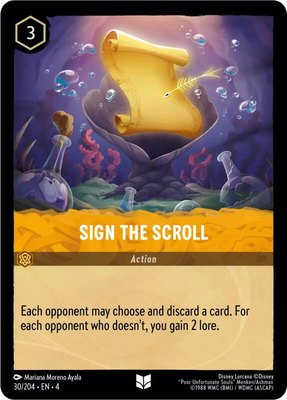 Sign the Scroll, Ursula's Return