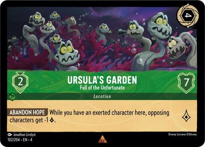 Ursula's Garden - Full of the Unfortunate, Ursula's Return