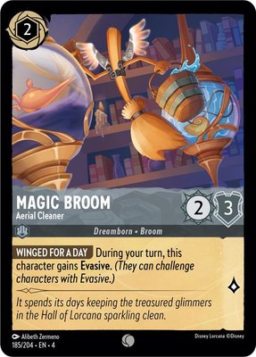 Magic Broom - Aerial Cleaner, Ursula's Return