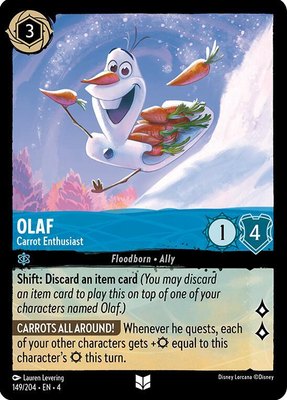 Olaf - Carrot Enthusiast, Ursula's Return