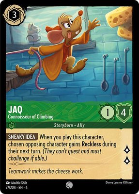 Jaq - Connoisseur of Climbing, Ursula's Return