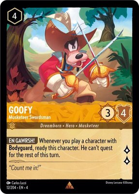 Goofy - Musketeer Swordsman, Ursula's Return