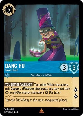 Dang Hu - Talon Chief, Ursula's Return