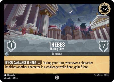 Thebes - The Big Olive, Ursula's Return