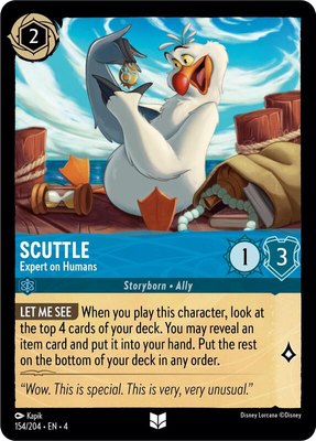 Scuttle - Expert on Humans, Ursula's Return