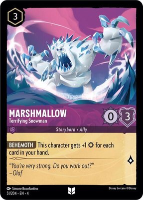 Marshmallow - Terrifying Snowman, Ursula's Return