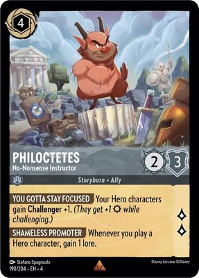 Philoctetes - No-Nonsense Instructor, Ursula's Return