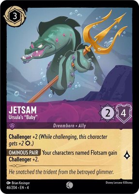 Jetsam - Ursula's "Baby", Ursula's Return