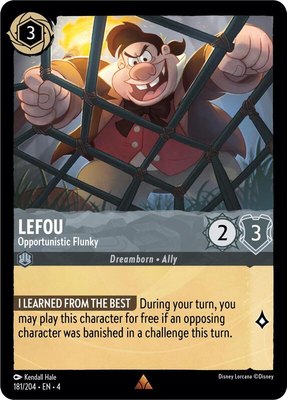 LeFou - Opportunistic Flunky, Ursula's Return