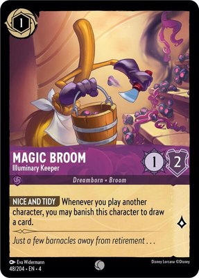 Magic Broom - Illuminary Keeper, Ursula's Return