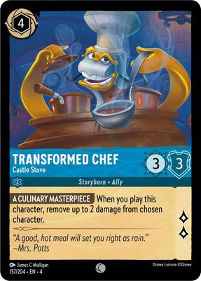 Transformed Chef - Castle Stove, Ursula's Return