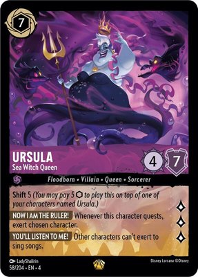Ursula - Sea Witch Queen, Ursula's Return