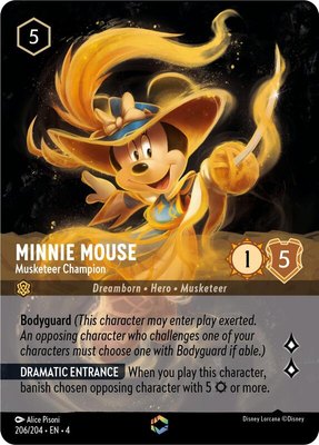 Minnie Mouse - Musketeer Champion (Enchanted), Ursula's Return