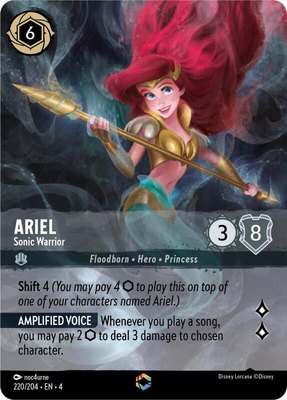 Ariel - Sonic Warrior (Enchanted), Ursula's Return