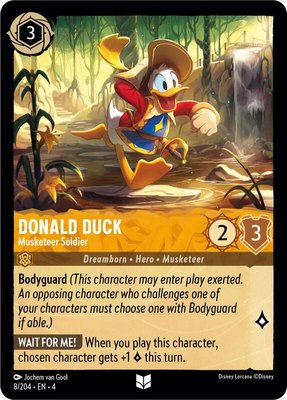 Donald Duck - Musketeer Soldier, Ursula's Return