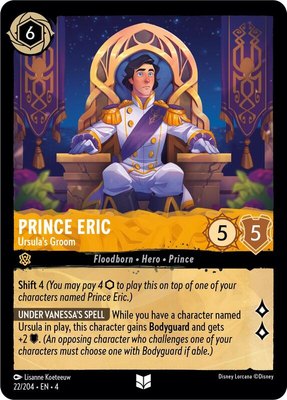 Prince Eric - Ursula's Groom, Ursula's Return