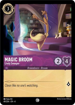 Magic Broom - Lively Sweeper, Ursula's Return