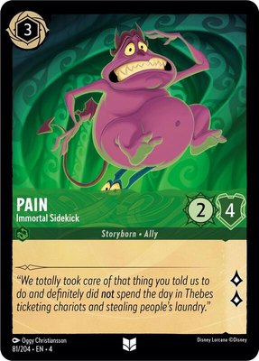Pain - Immortal Sidekick, Ursula's Return