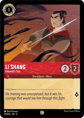 Li Shang - General's Son, Ursula's Return