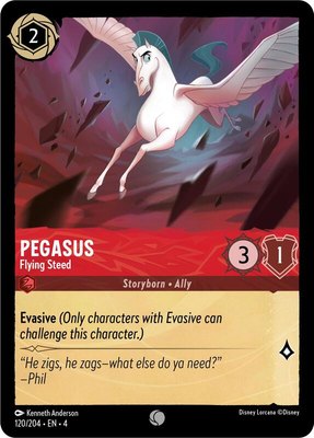 Pegasus - Flying Steed, Ursula's Return