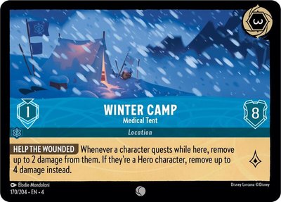 Winter Camp - Medical Tent, Ursula's Return