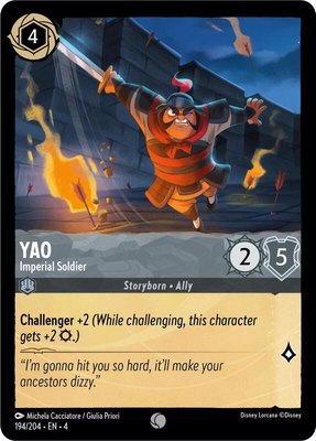 Yao - Imperial Soldier, Ursula's Return