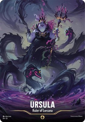 Ursula - Ruler of Lorcana (Oversized), Illumineer's Quest: Deep Trouble