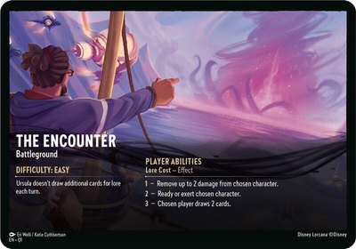 The Encounter // A Dark Realm - Battleground (Oversized), Illumineer's Quest: Deep Trouble